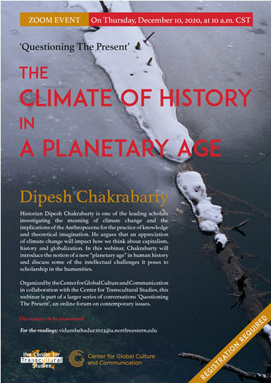 The Climate of History in a Planetary Age - Center for Global Culture and Communication