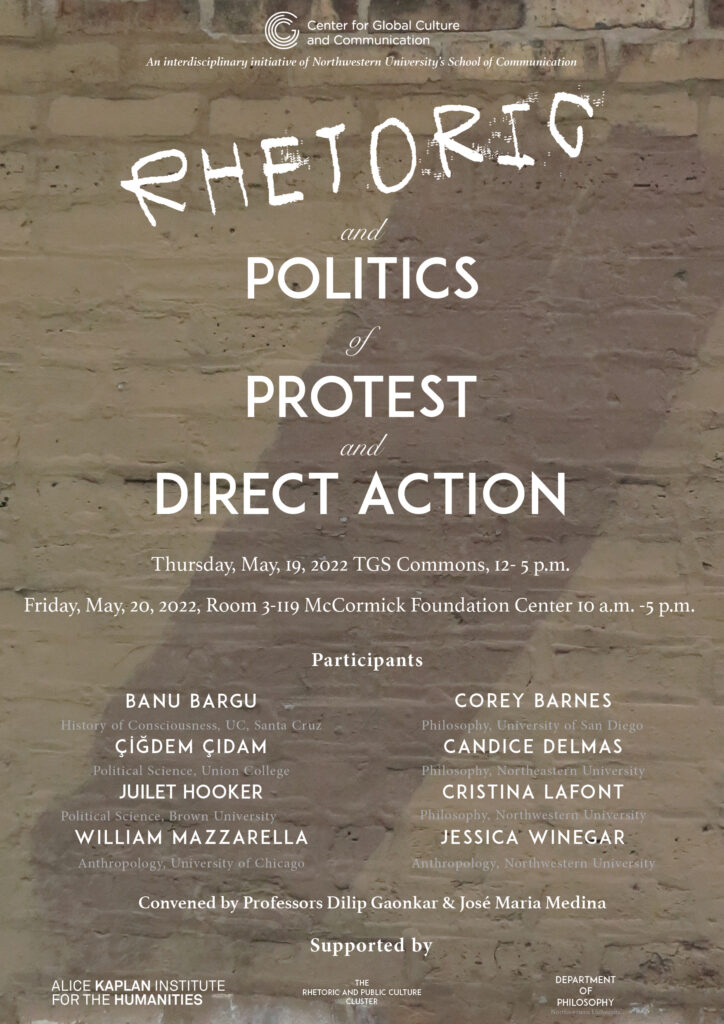 Conference on Rhetoric and Politics of Protest and Direct Action, May ...